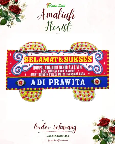 Papan Bunga Ucapan Selamat BULUNGAN