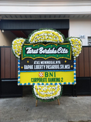 Papan Bunga Duka di BULUNGAN