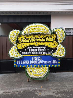 Papan Bunga Duka di BULUNGAN